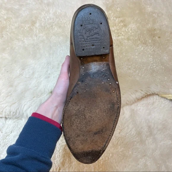 Tony Lama Vintage Western Boots sz 10D - Picture 4 of 16